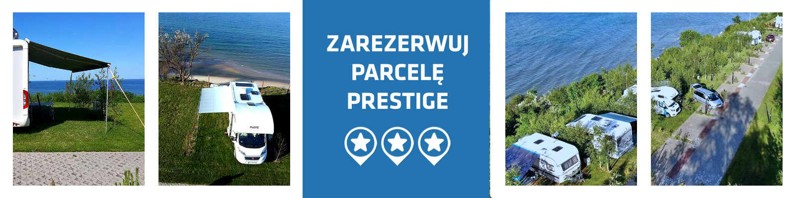 zarezerwuj parcelę prestige