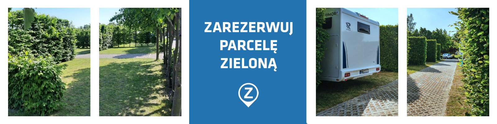 zarezerwuj parcelę zieloną